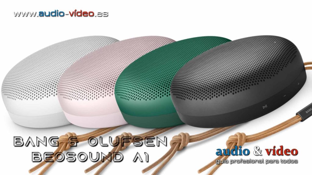 Bang And Olufsen Altavoz bluetooth Beosound A1 colores blanco gris rosa verde negro