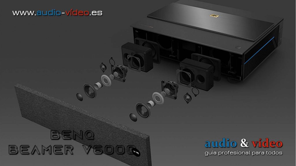 BenQ beamer V6050 Proyector Laser Audio