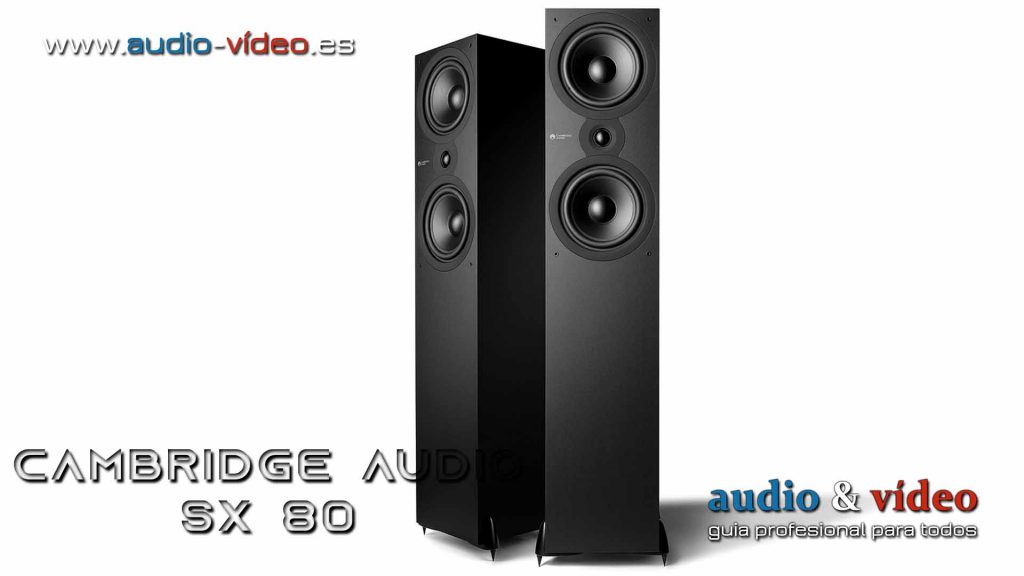 Altavoces de suelo Cambridge Audio SX80