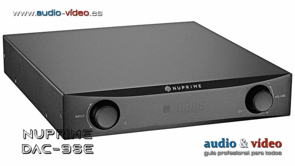 NuPrime DAC 9S panel frontal
