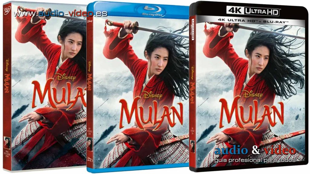Mulan pelicula HD BluRay DVD 4K UHD