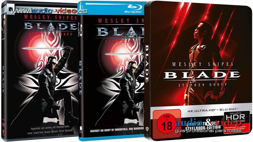 Blade - edicion UHD 4K DVD BluRay disc stelllach