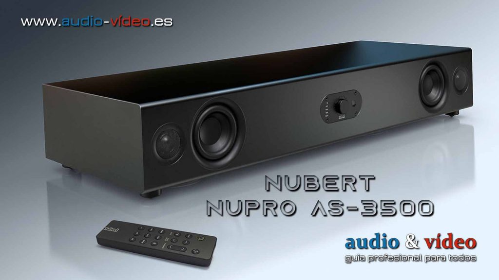 Barra de sonido Nubert NuPro AS-3500