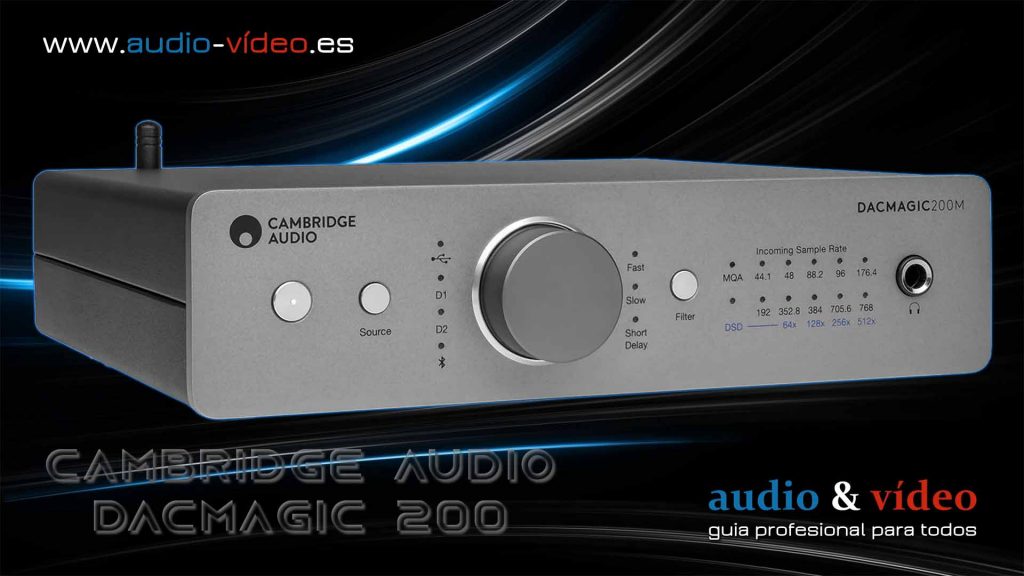 Amplificador de auriculares Cambridge Audio DACMagic200