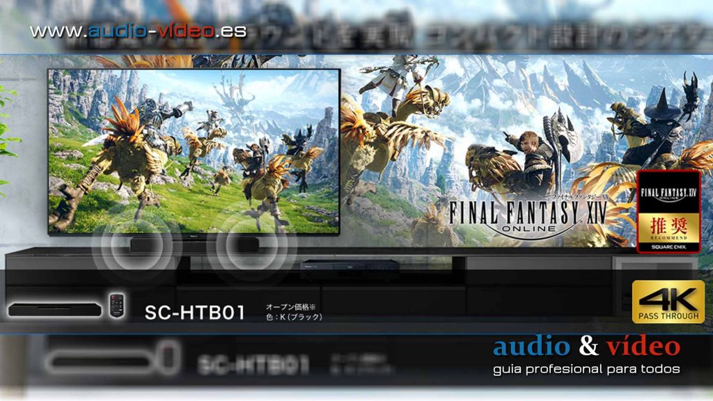 Barra de sonido Panasonic SC-HBT01 Final Fantasy