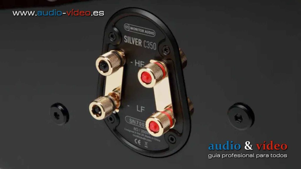 Monitor Audio - Silver C350 - conectores