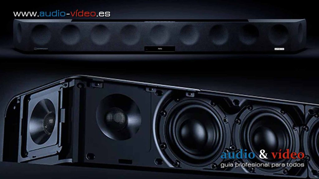 Sennheiser Ambeo Soundbar con Sony 360 Reality Audio