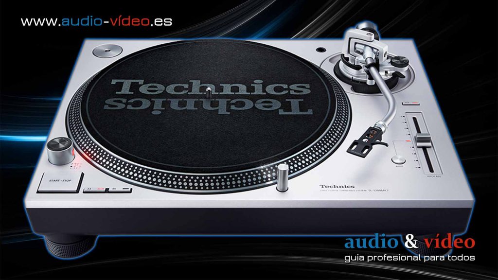 Technics SL-1200MK7 - tocadiscos - frente
