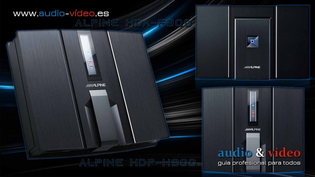 Alpine Procesador de audio HDP-H900 y Amplificador HDA-F900