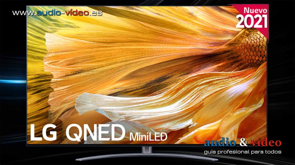 LG QNED91 Ultra HD 4K Mini LED TV - frente
