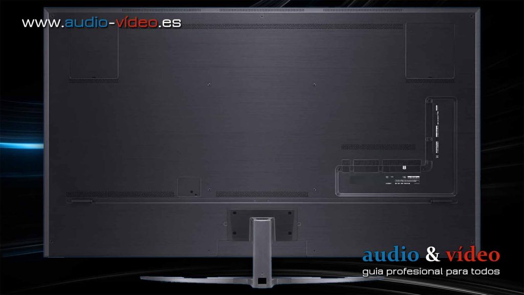 LG QNED91 Ultra HD 4K Mini LED TV - panel trasero