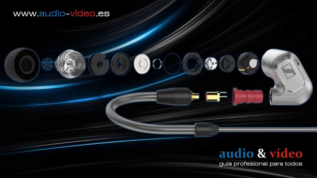 Sennheiser IE 900 - auriculares in-ear - piezas