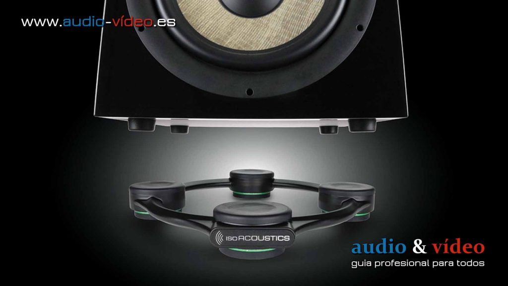 IsoAcoustics Aperta Sub - plataforma de aislamiento para subwoofers - dispositivo