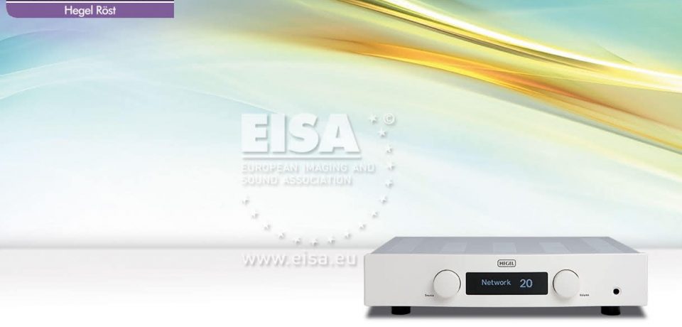 HEGEL – amplificador integrado – EISA 2017-2018