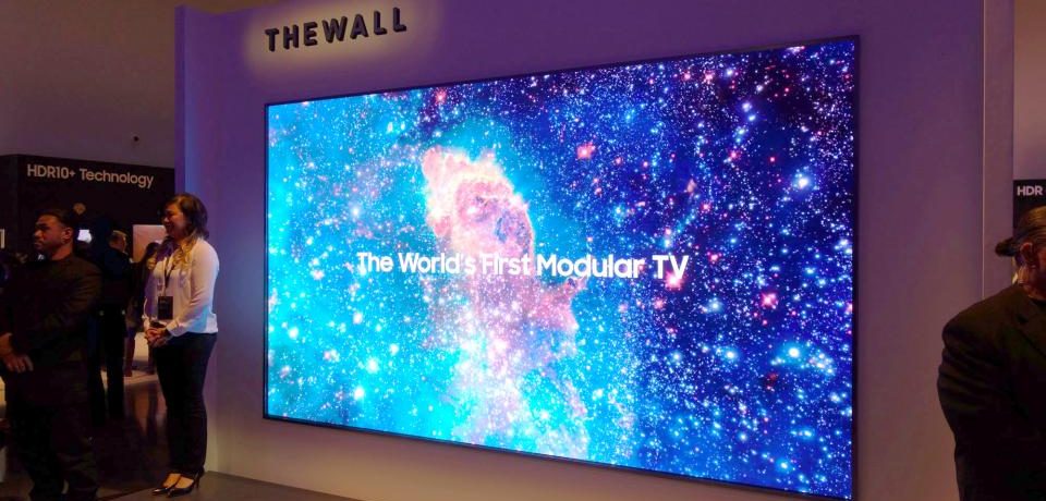 Samsung dice que lanzará un televisor Micro-LED de consumo en 2019