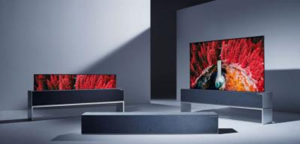 LG lanza su primer televisor enrollable, el OLED TV R de 65 “