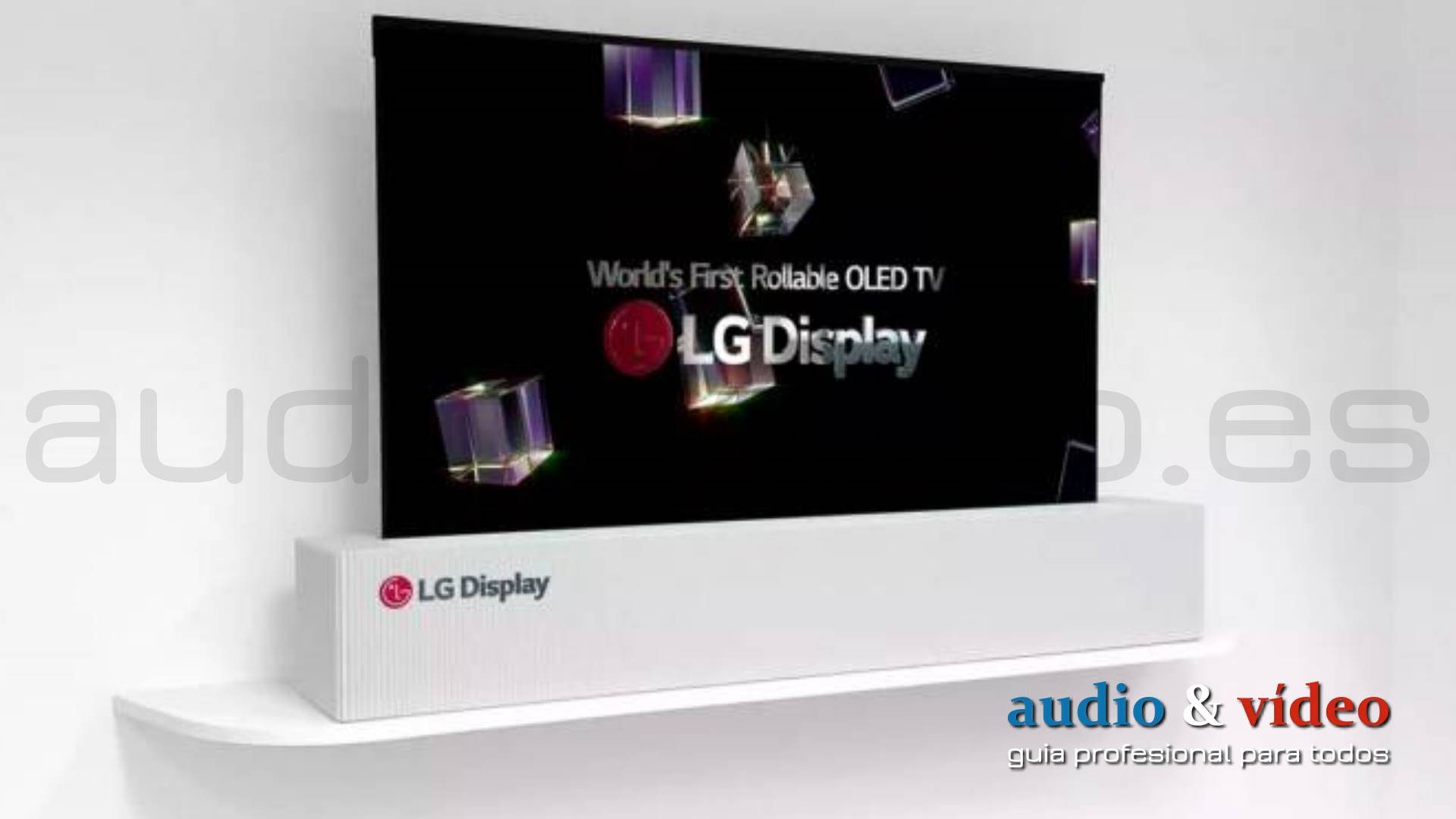 LG lanzará sus televisores enrollables de 65″ 4K y 88″ 8K OLED en la segunda mitad de 2019