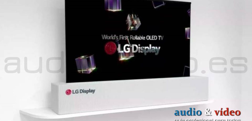 LG lanzará sus televisores enrollables de 65″ 4K y 88″ 8K OLED en la segunda mitad de 2019