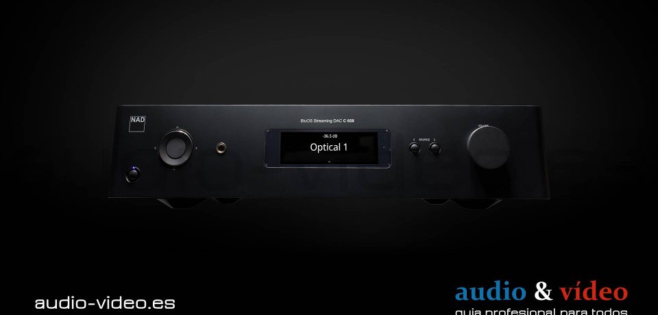 NAD C 658 BLUOS Streaming DAC Preamplifier
