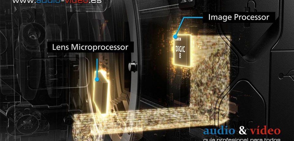 ¿Cuando se observa el rendimiento de la EOS R en condiciones de poca luz, ¿qué significa -6EV?