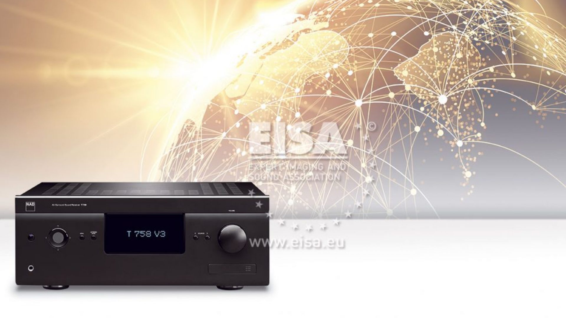 NAD T 758 V3 – EISA La mejor compra en categoría Premium Home Cinema Receiver – 2019-2020