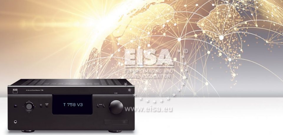 NAD T 758 V3 – EISA La mejor compra en categoría Premium Home Cinema Receiver – 2019-2020