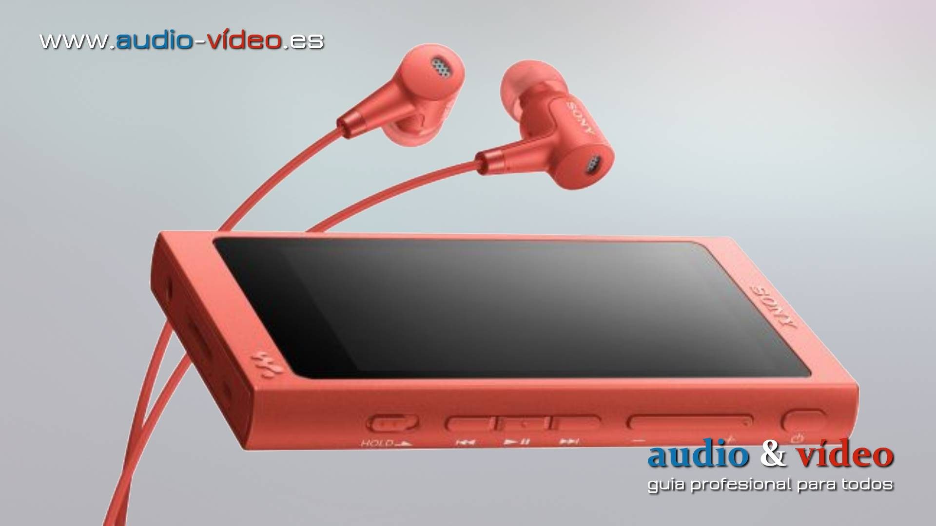 Un nuevo Walkman de Sony NW-A100 con Bluetooth 5.0 y wi-fi