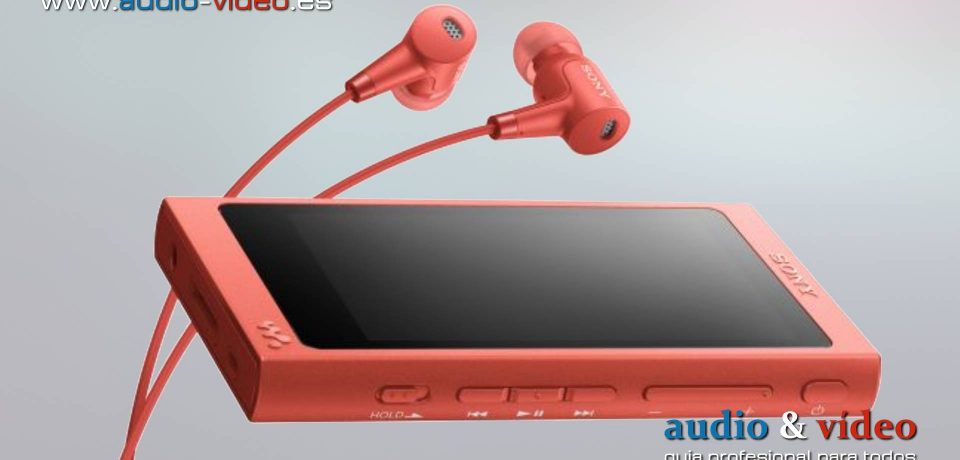 Un nuevo Walkman de Sony NW-A100 con Bluetooth 5.0 y wi-fi
