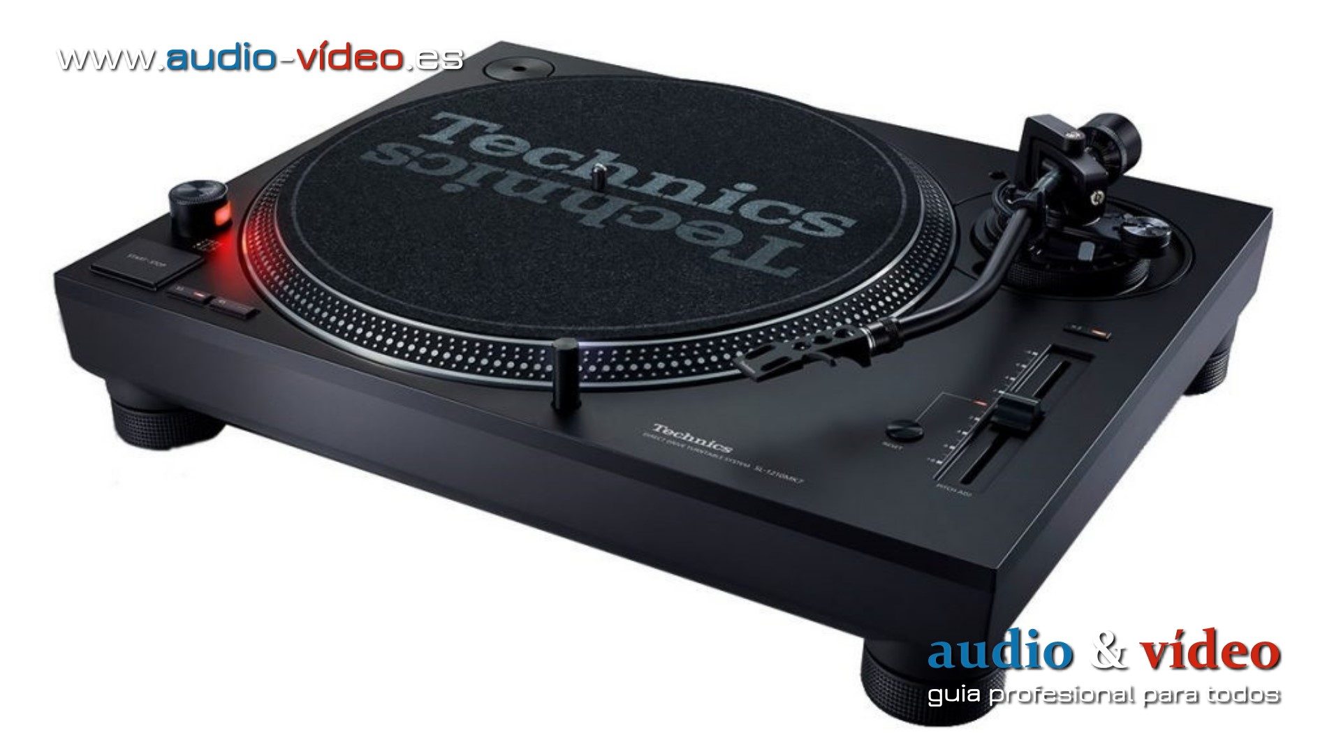 Technics SL-1210MK7 – accionamiento directo con una rotación estable excepcional