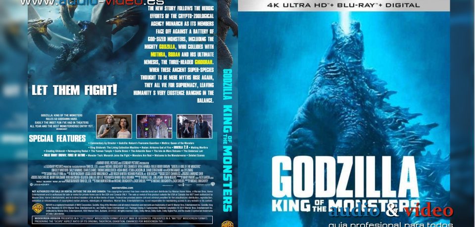 Godzilla: El rey de los monstruos – 4K UHD Blu-ray -Película