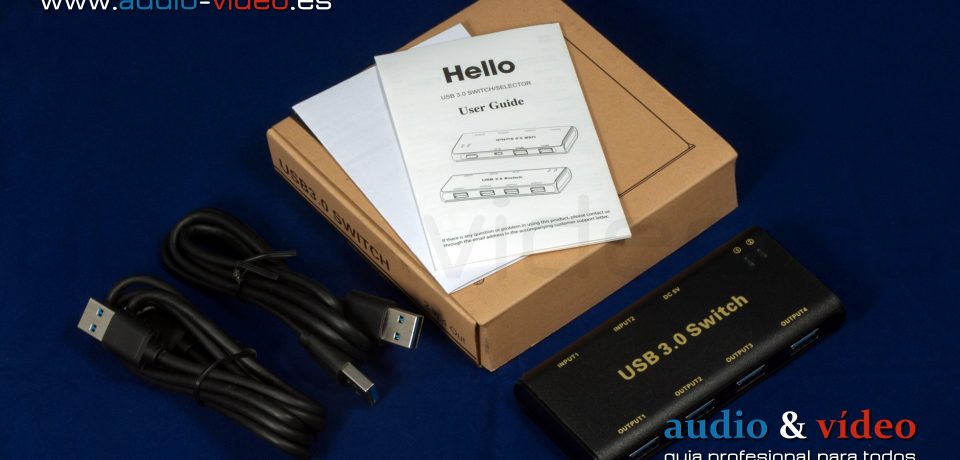 ABLEWE USB 3.0 Switch de 4 puertos y 2 salidas – análisis