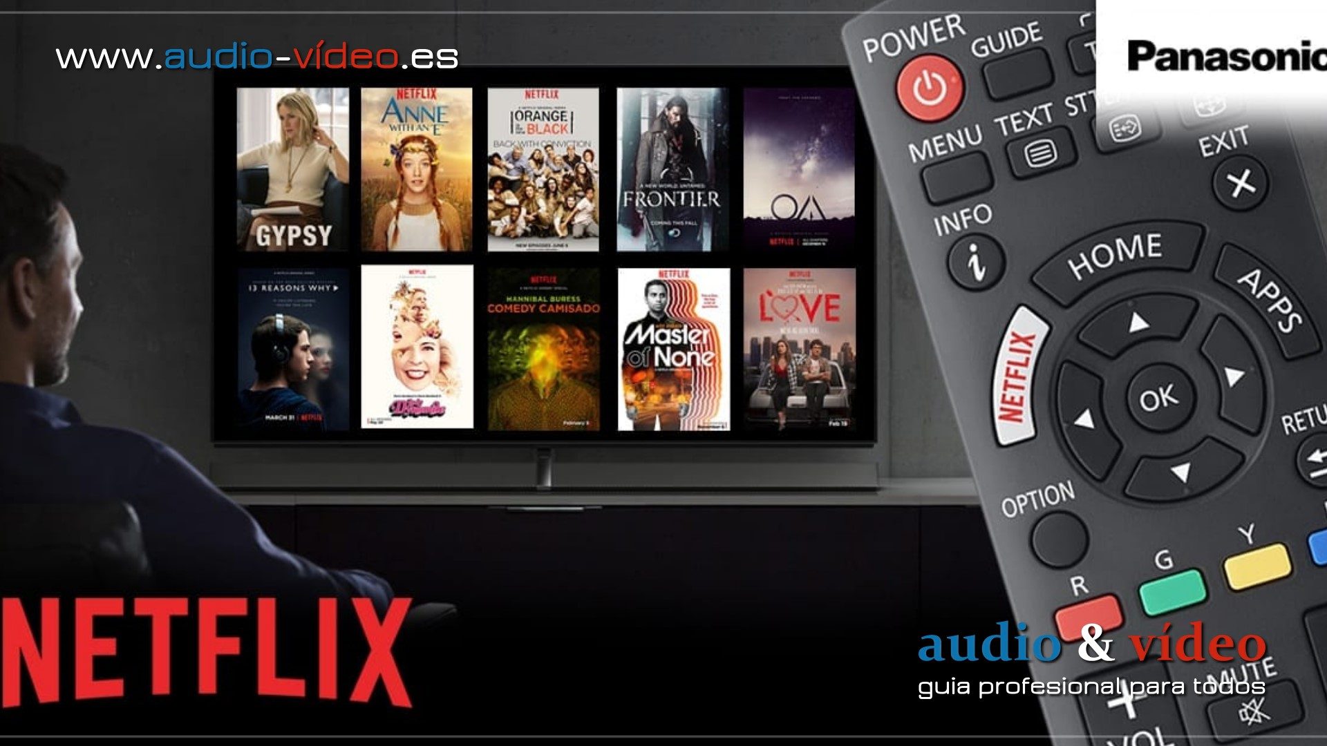 Netflix certifica la nueva gama OLED de Panasonic