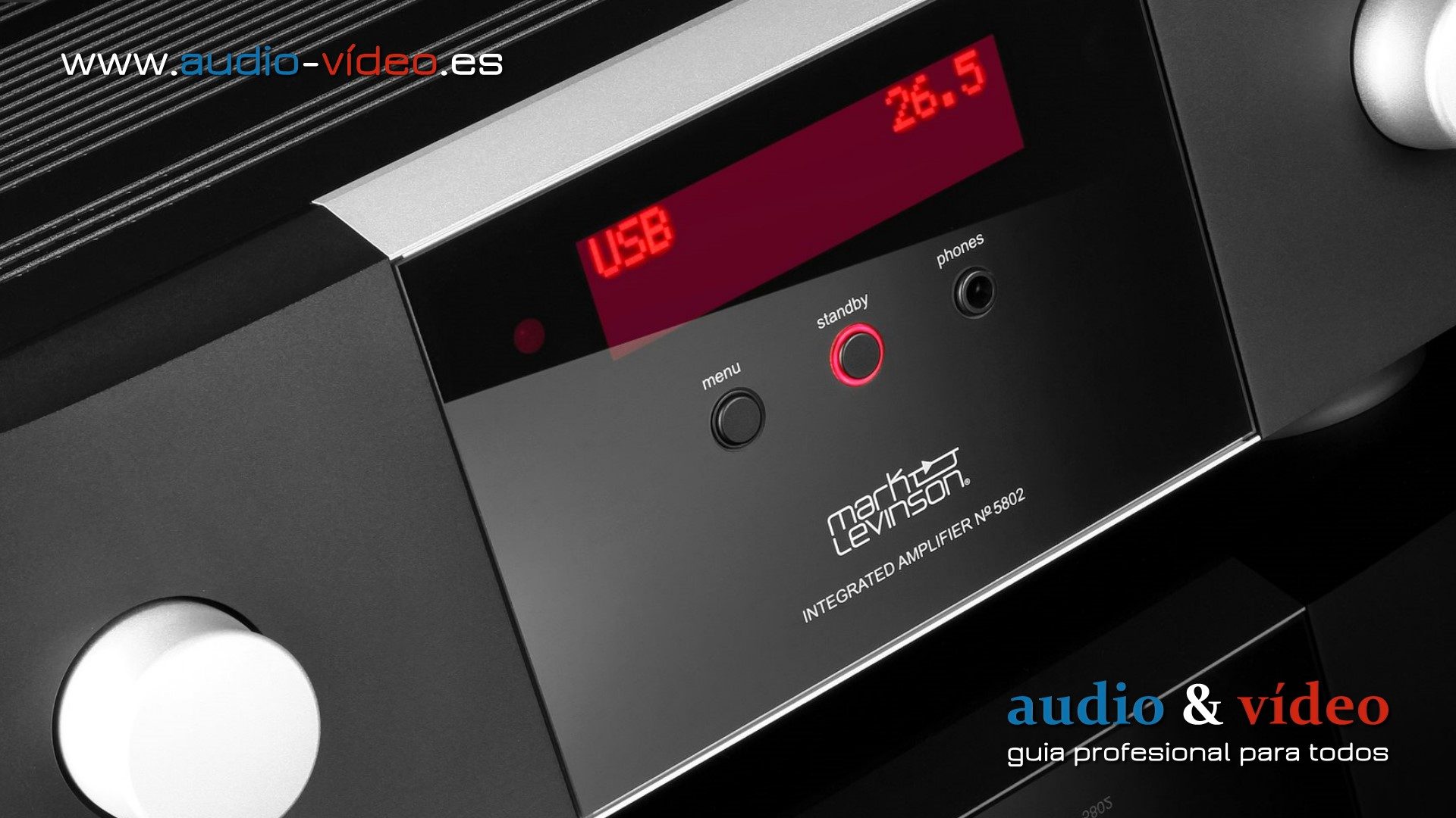 Amplificador integrado ML5802 de Mark Levinson