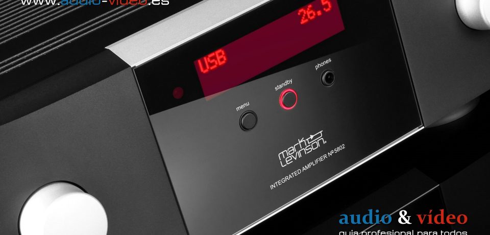 Amplificador integrado ML5802 de Mark Levinson