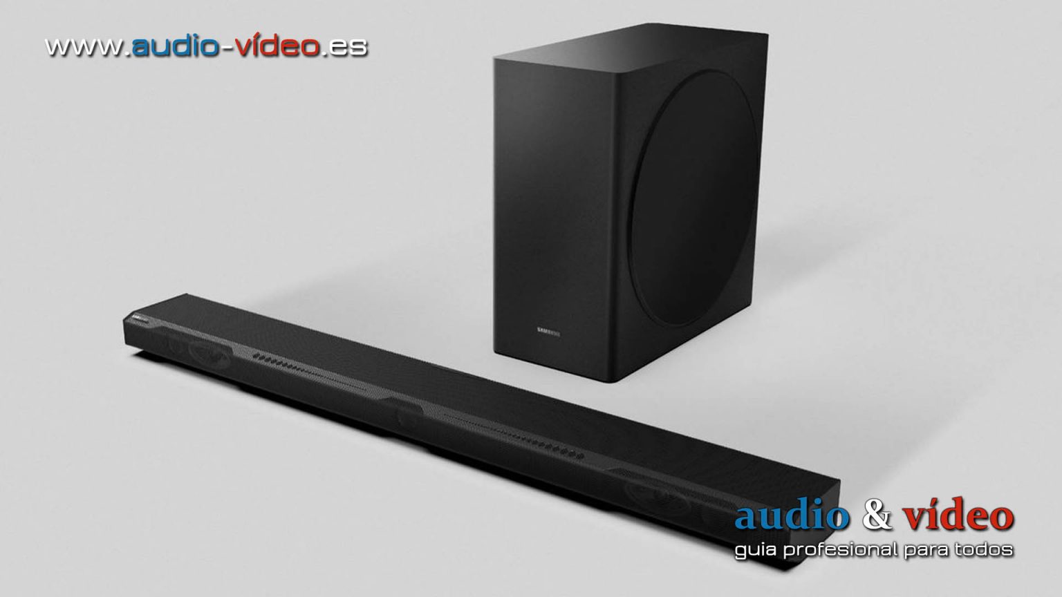 Samsung HQQ800T barra de sonido y woofer