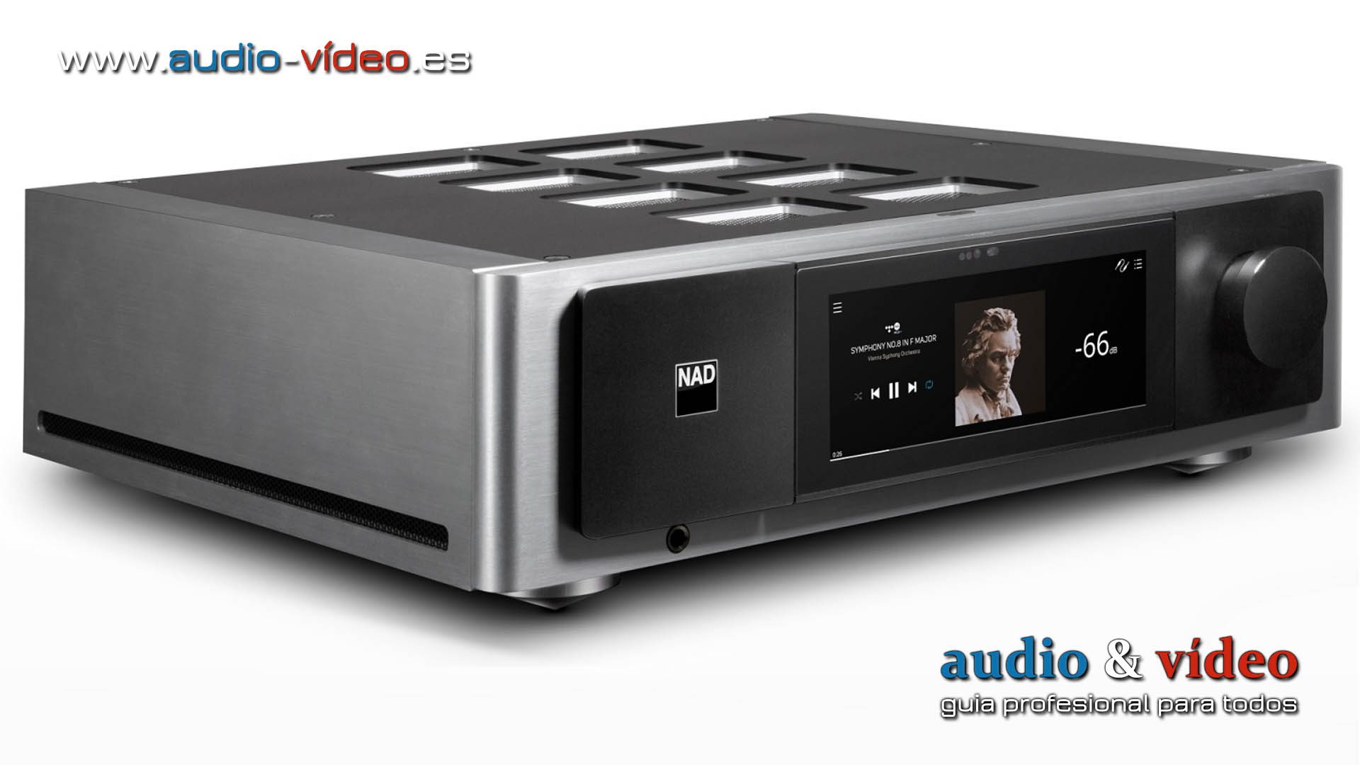 El amplificador NAD Masters M33