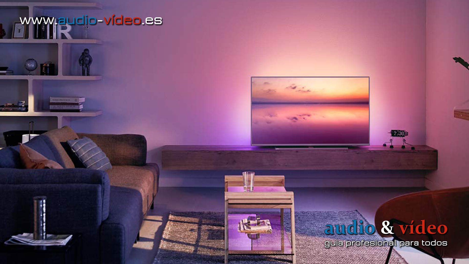 TV a un precio asequible – TV LCD Philips 55PUS6814/12 con Ambilight
