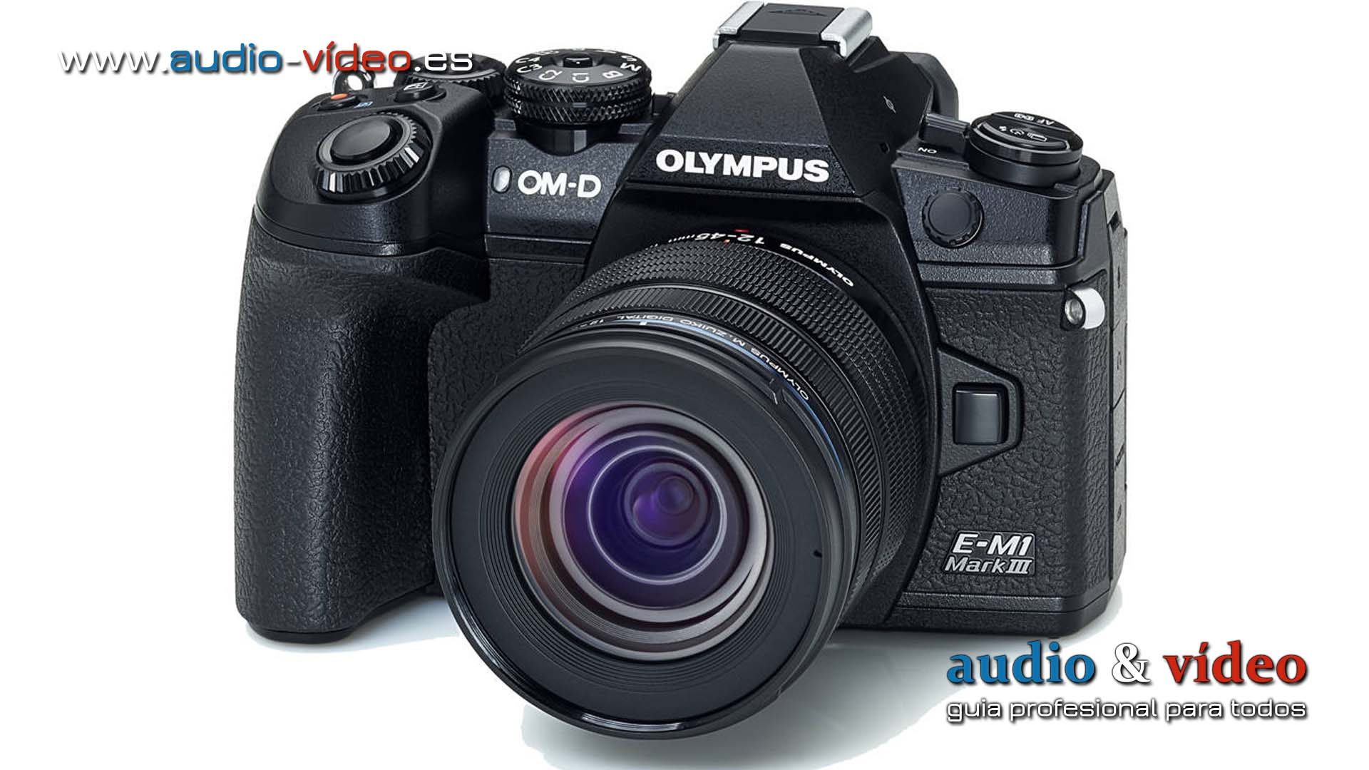 Olympus presenta nueva cámara profesional OM-D E-M1 Mark III.