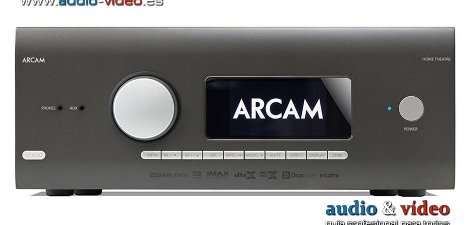 La tecnología AURO-3D en los receptores AVR Arcam