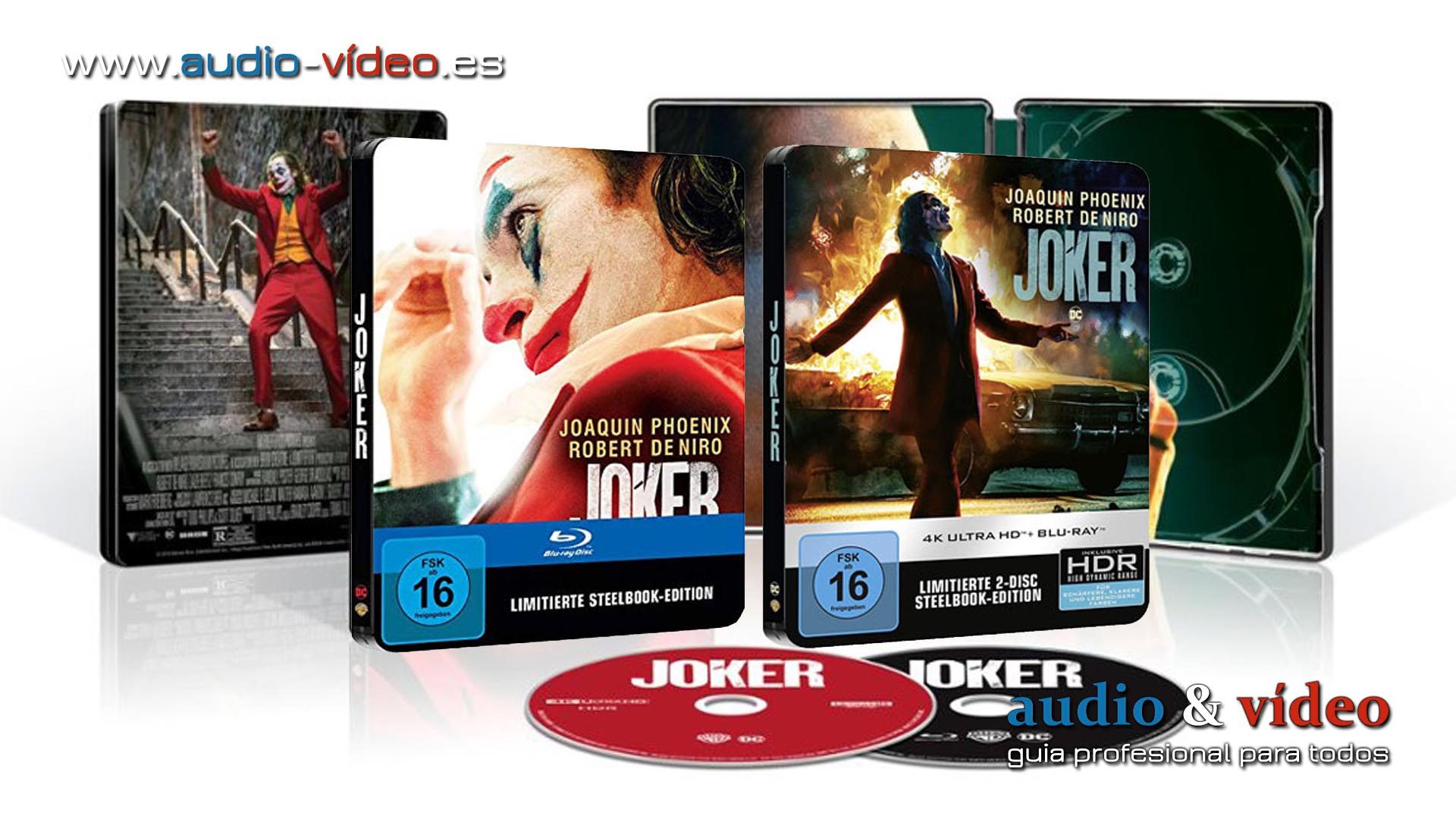 Joker – 4K,UHD, BluRay y DVD