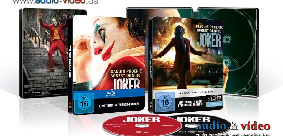 Joker – 4K,UHD, BluRay y DVD