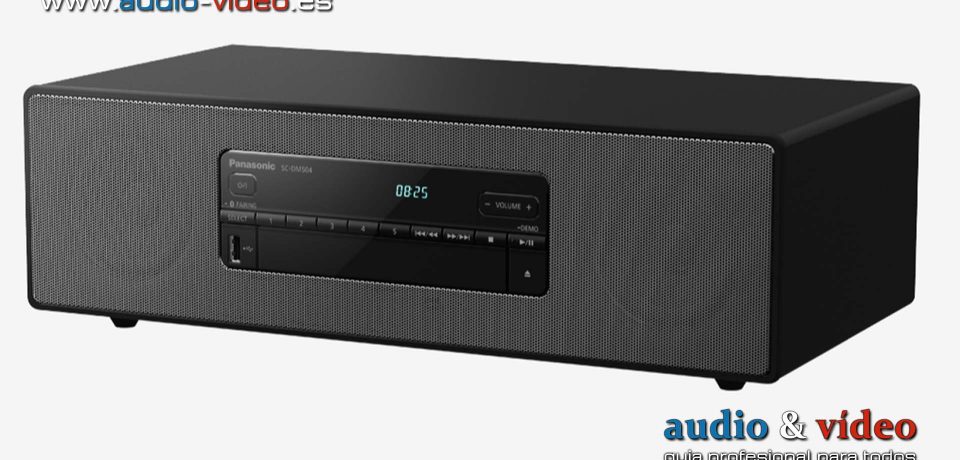 Panasonic Micro HiFi System SC-DM504 con Streaming