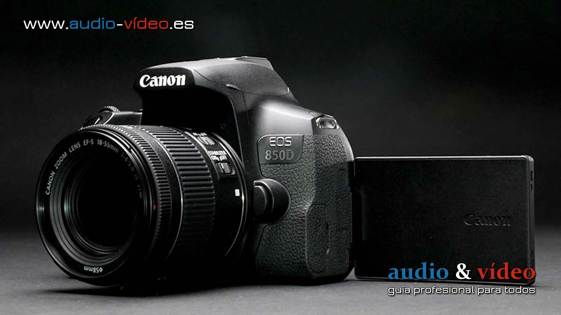 Canon EOS 850D: Rápida DSLR de nivel básico