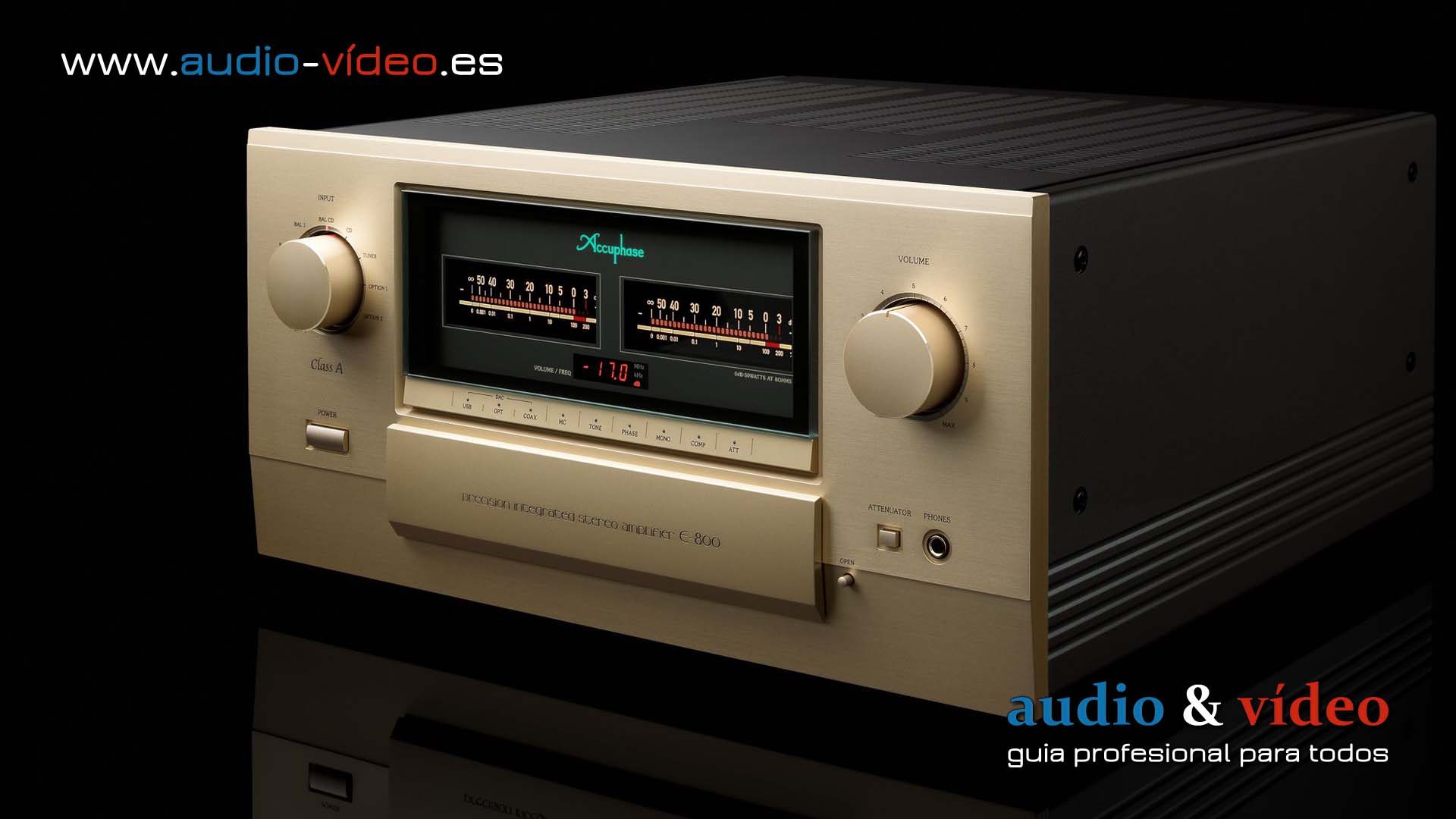 Amplificador inegrado Accuphase E-800