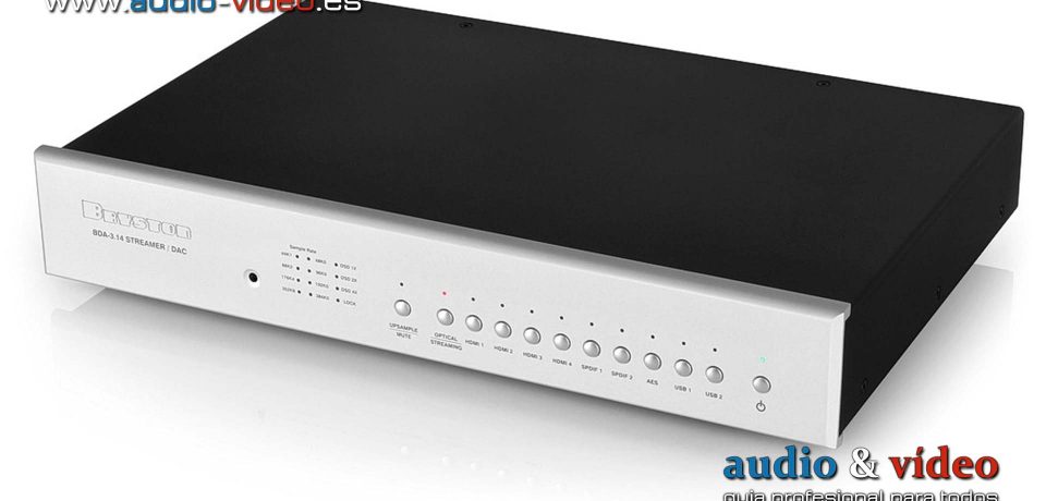 Bryston BDA-3.14 – convertidor, switch, streamer.