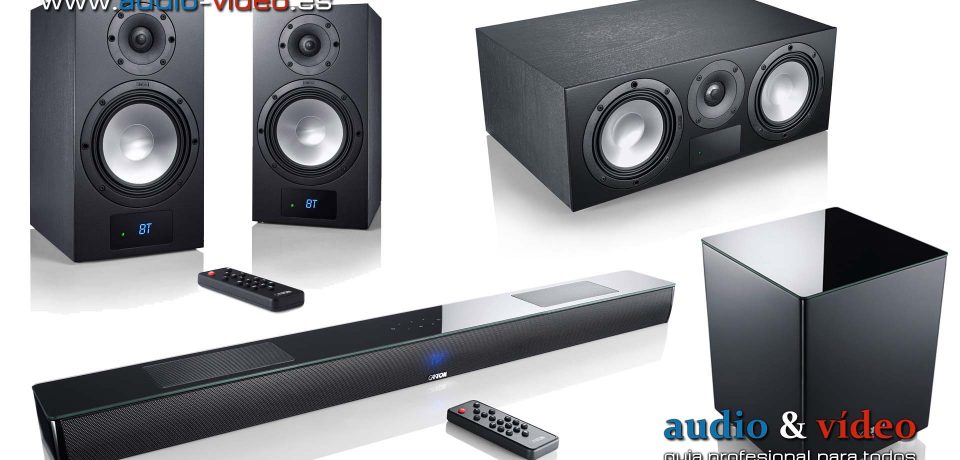 Canton Smart-Serie – Altavoz GLE 3, GLE 5 y barra de sonido Sounbar 100 con Dolby Atmos!