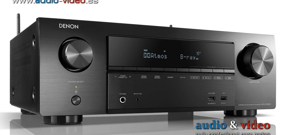 Denon amplía su Serie X con amplificador Home Cinema – el AVR-X1600H DAB