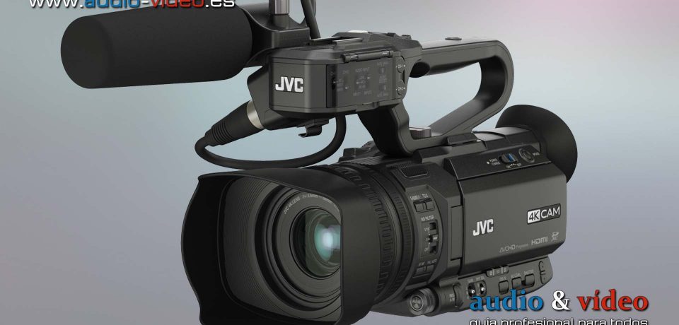 JVC presenta la videocámara GY-HM250 4K con posibilidad de transmisión en directo