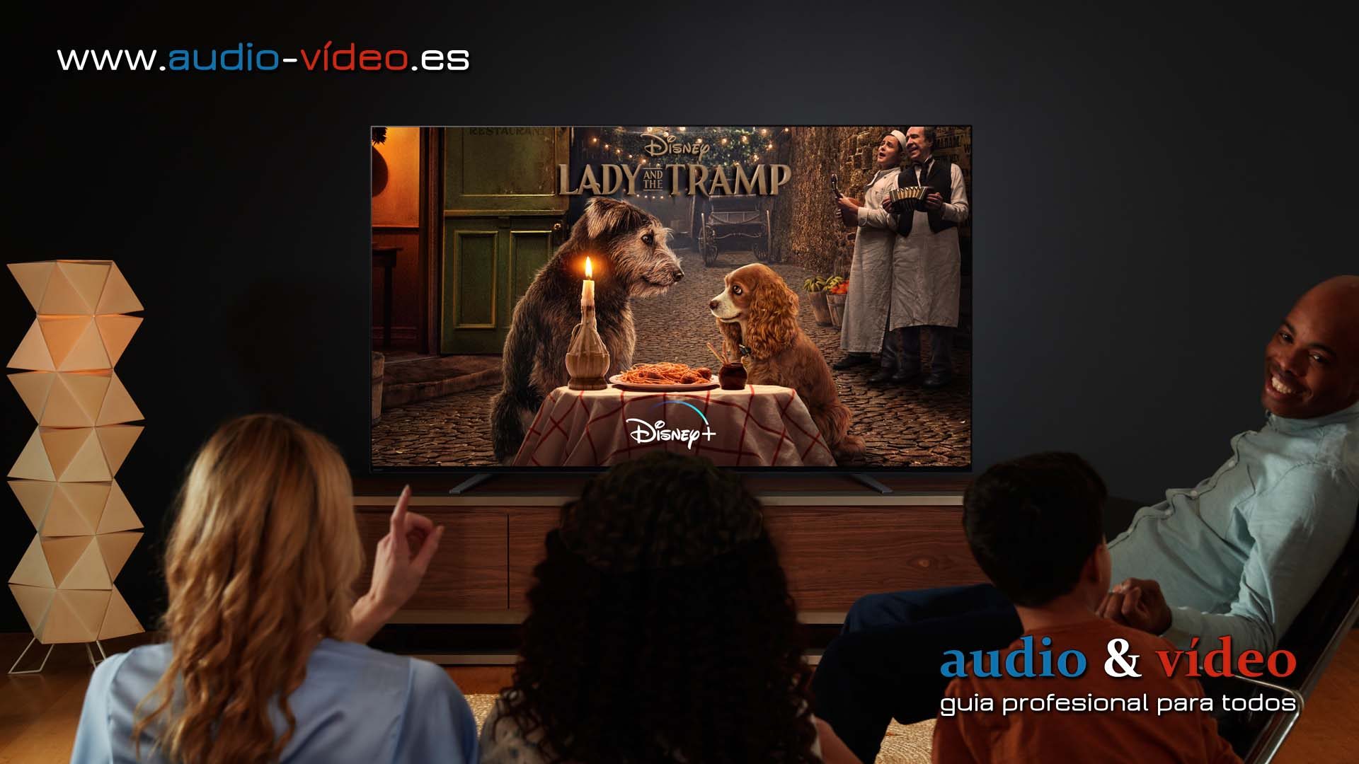 Streamnig de Disney+ disponible en los televisores Sony con Android TV