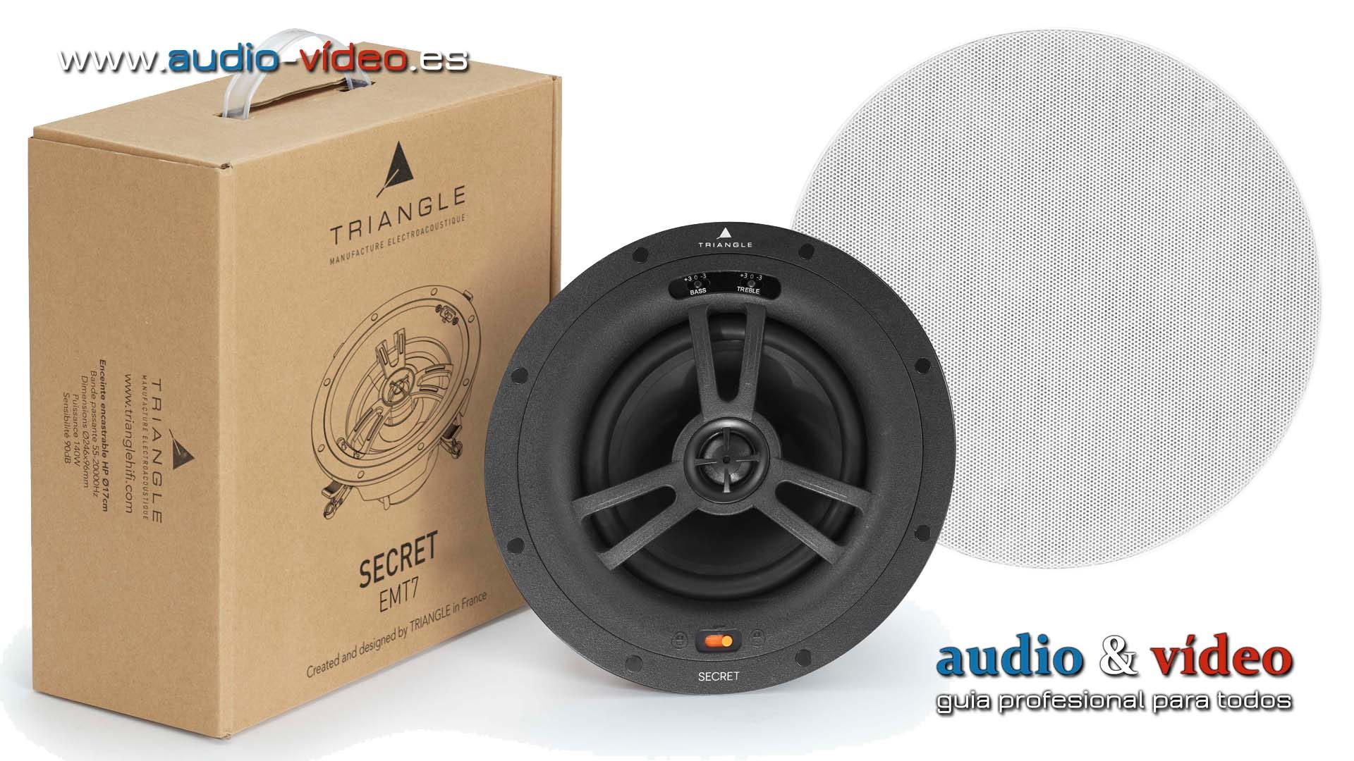 Altavoces para montar – Triangle Secret EMT7